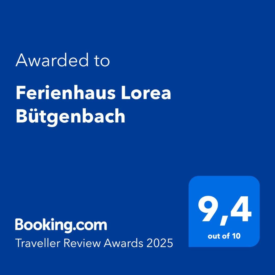 Buetgenbach Ferienhaus Lorea מראה חיצוני תמונה